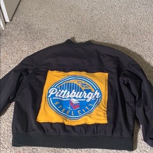 VINTAGE PITT UNIV BOMBER JACKET SIZE XXL